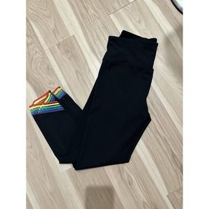 Cycle house rainbow and black womens sz large